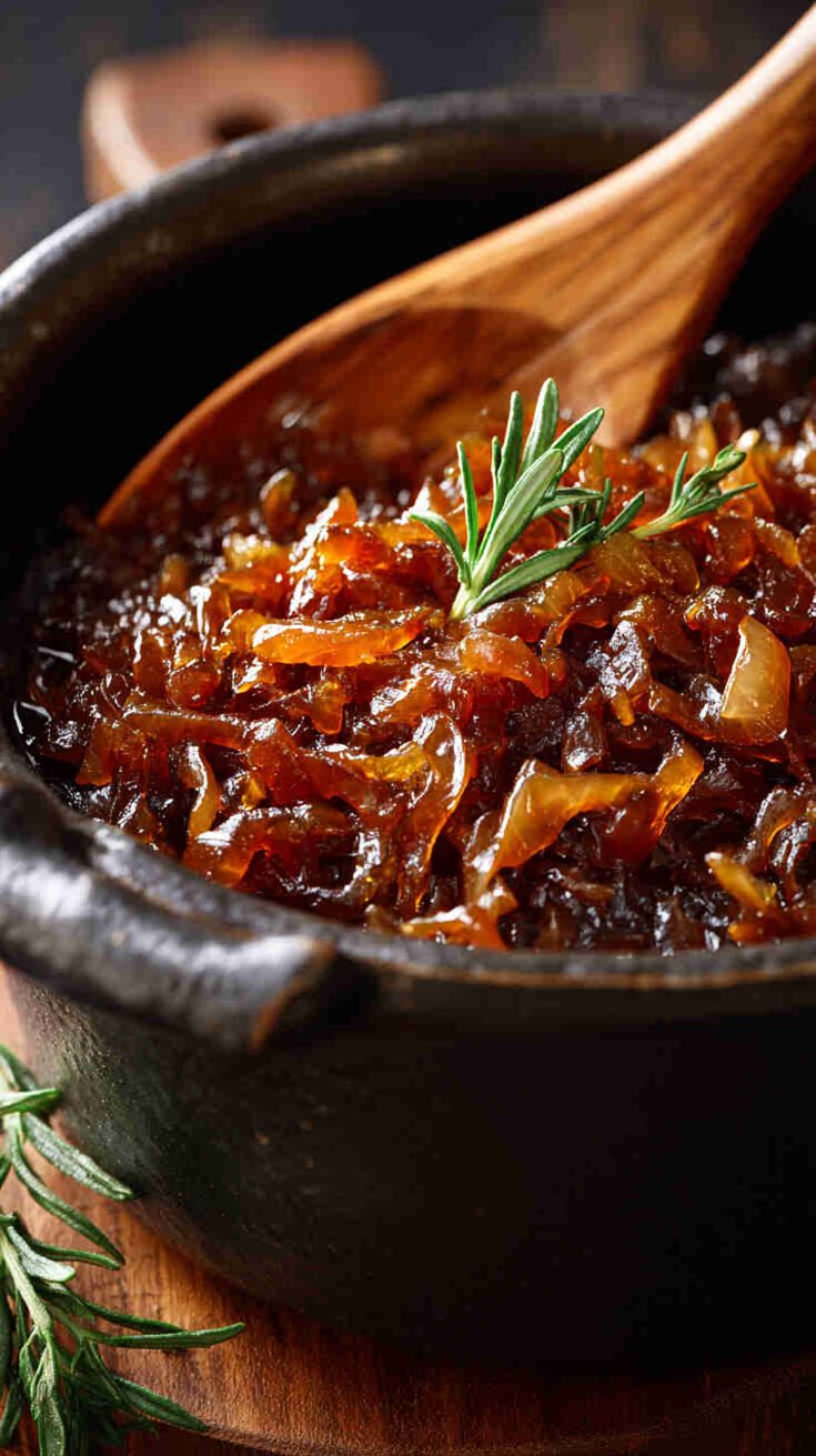 Crockpot Caramelized Onion Jam