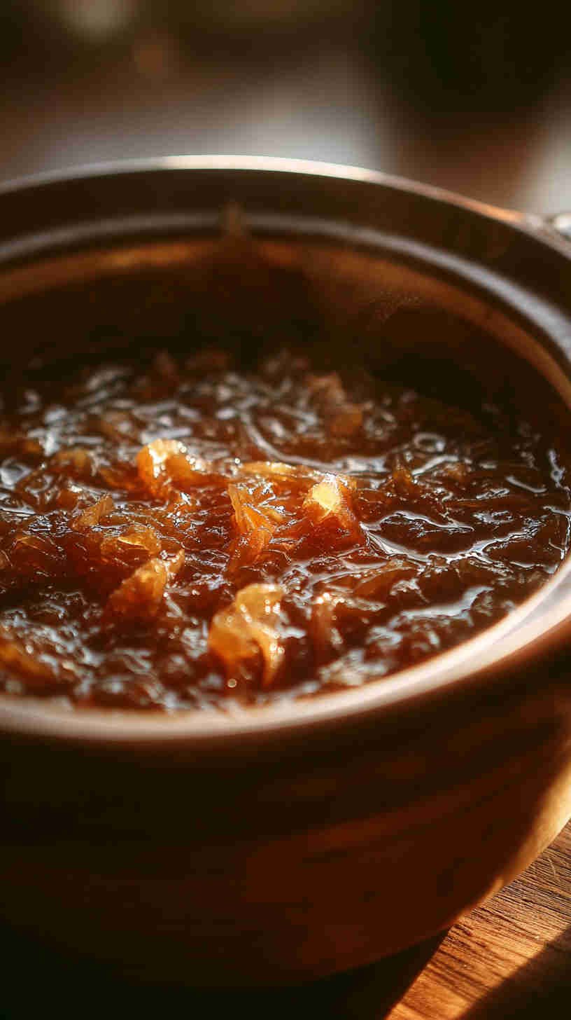 Crockpot Caramelized Onion Jam