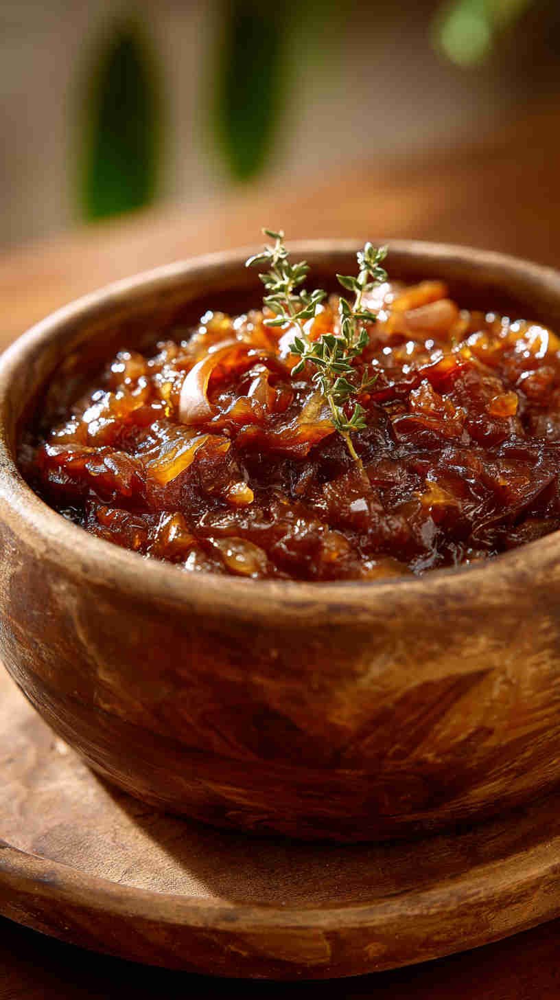 Crockpot Caramelized Onion Jam