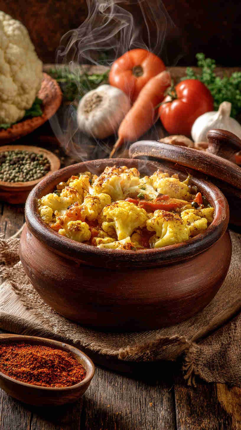 Crockpot Cauliflower Curry