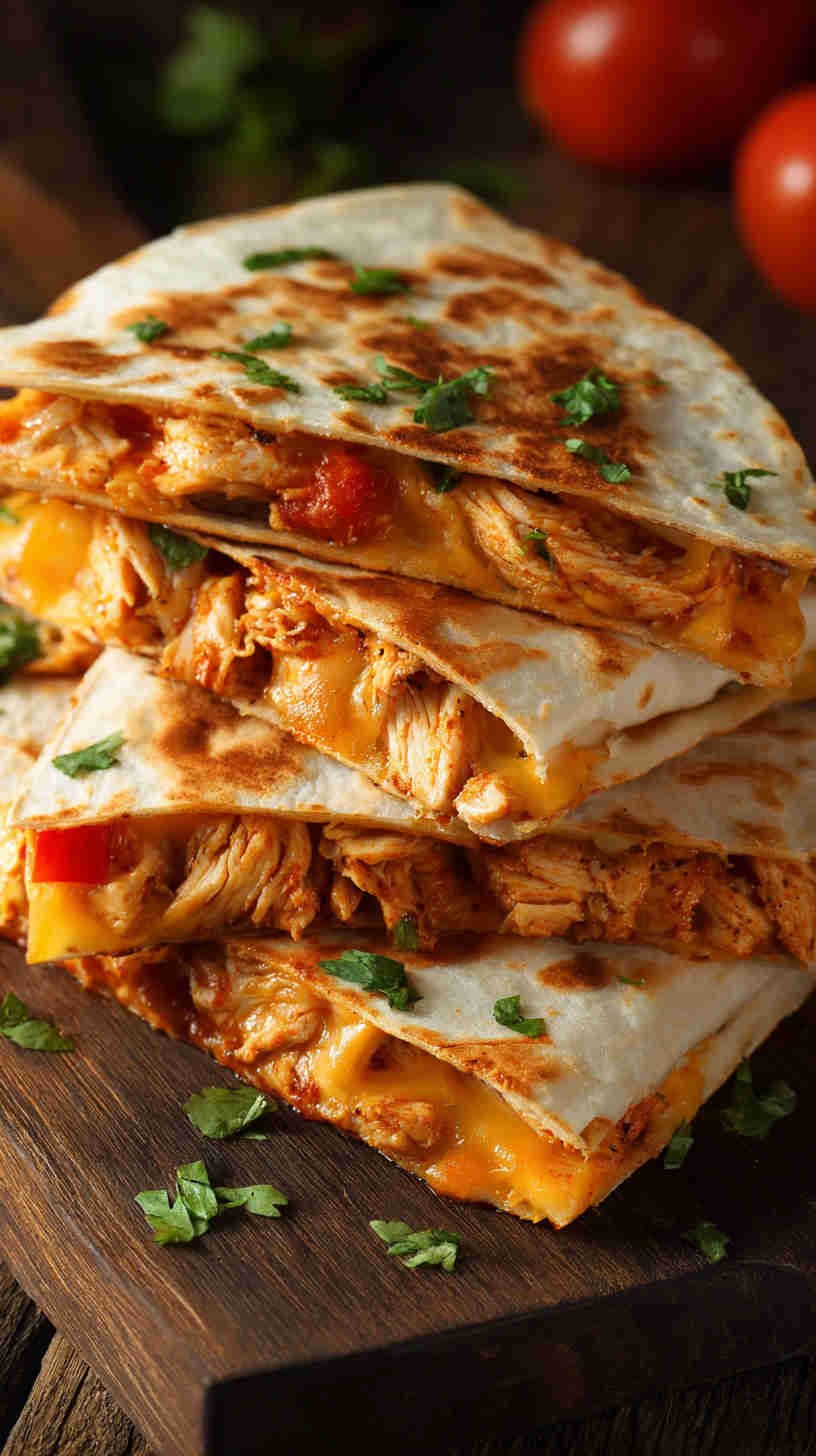 Crockpot Cheesy Quesadilla Filling
