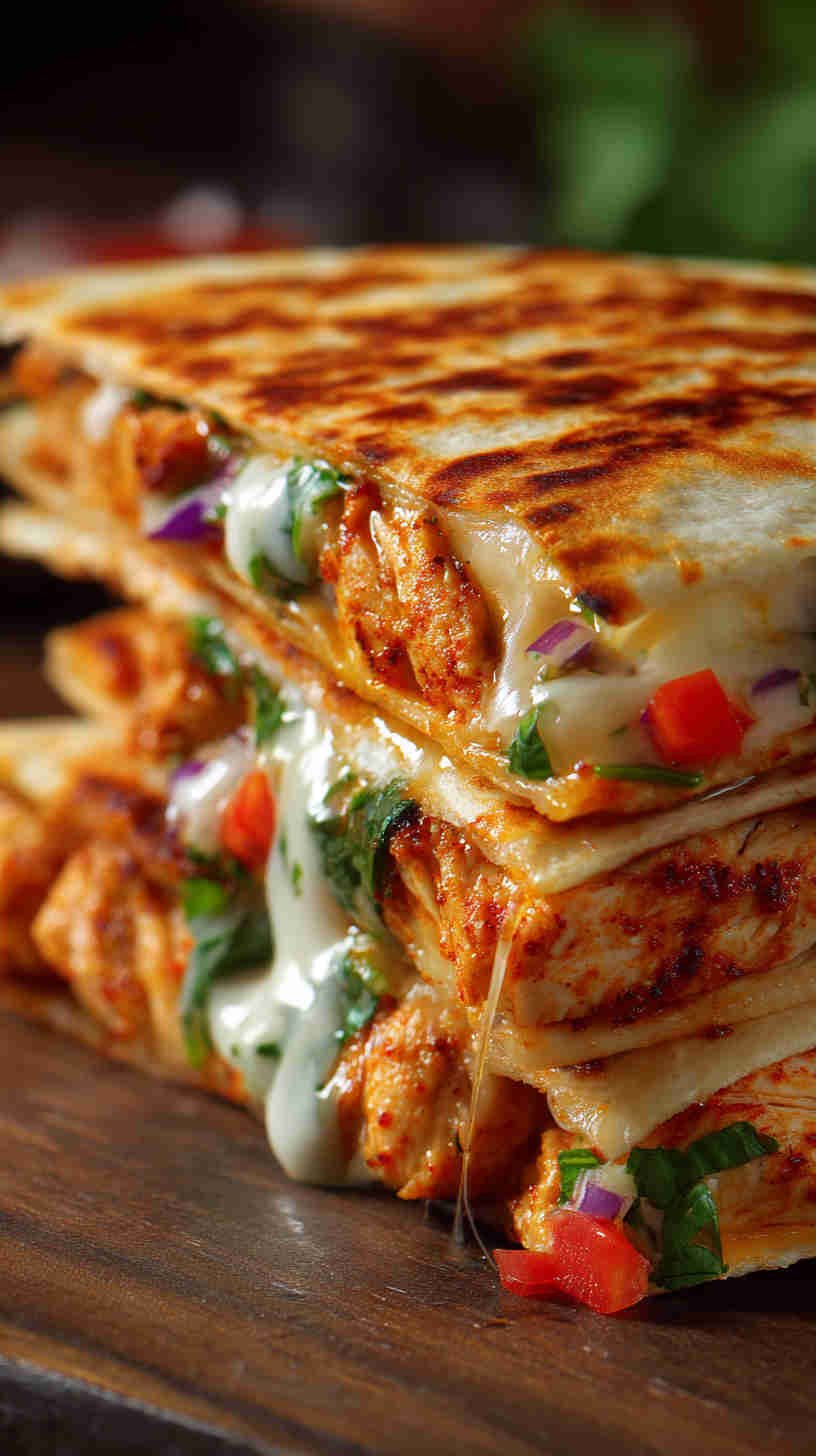 Crockpot Cheesy Quesadilla Filling