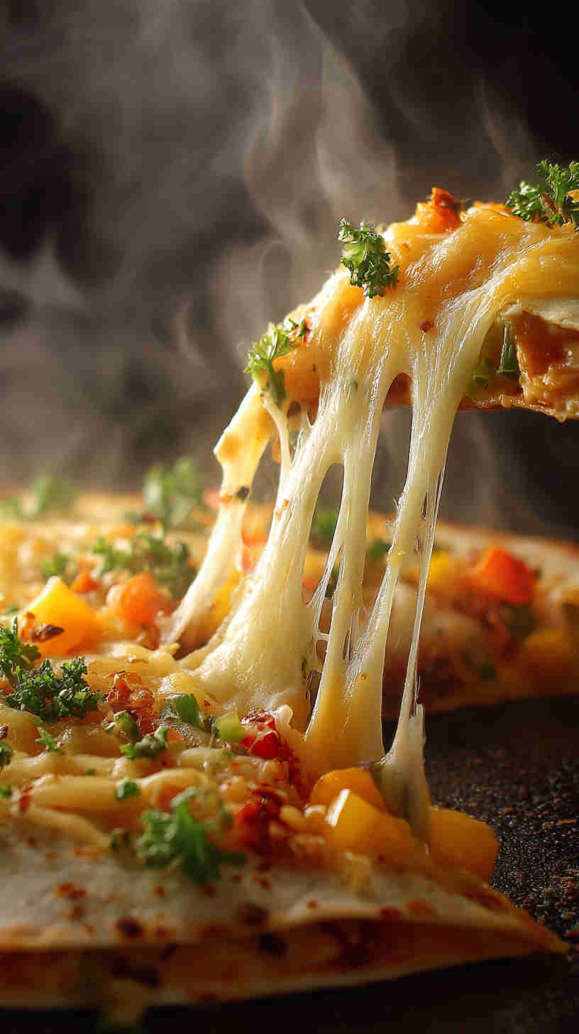 Crockpot Cheesy Quesadilla Filling