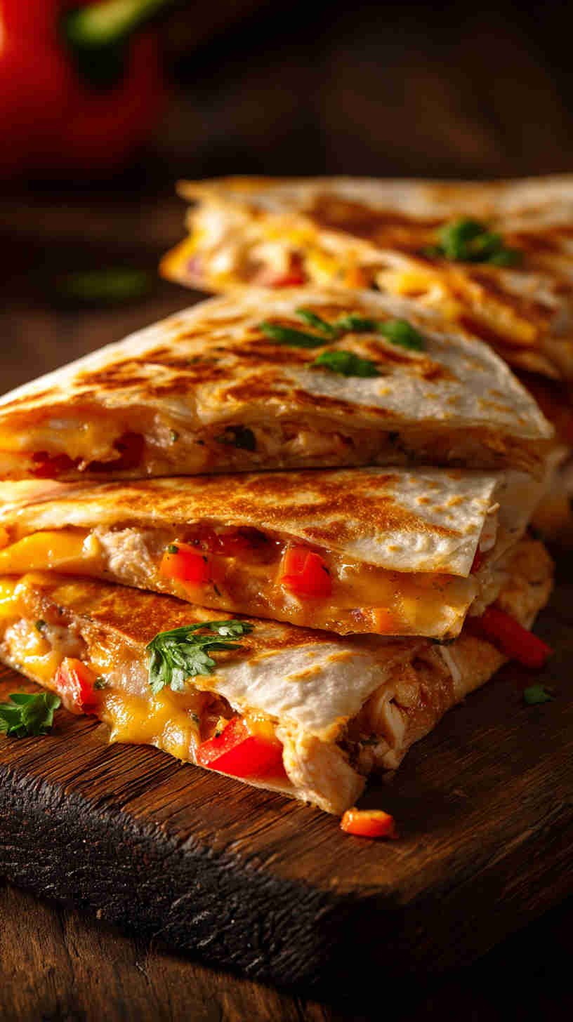 Crockpot Cheesy Quesadilla Filling