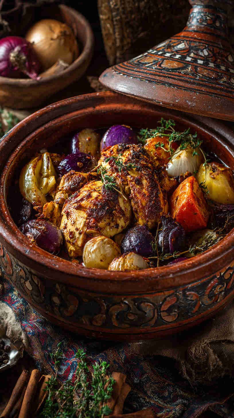 Crockpot Chicken Shawarma