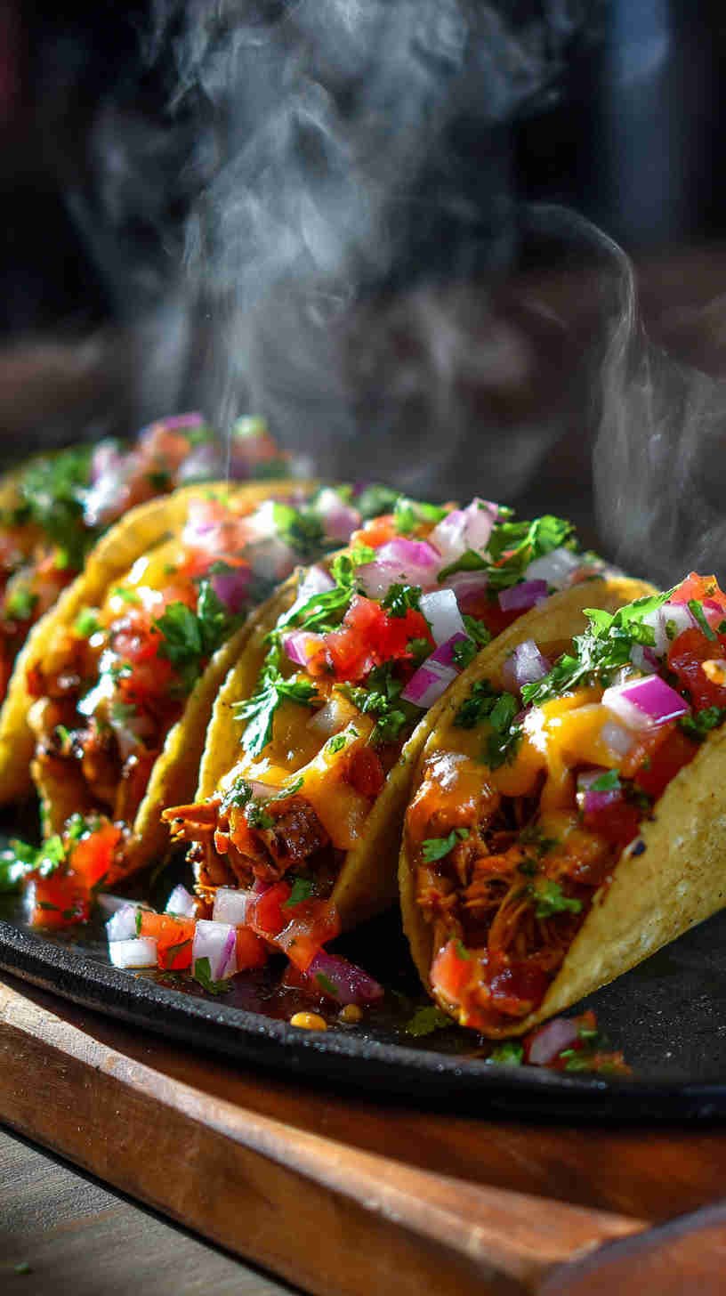 Crockpot Chicken Tacos