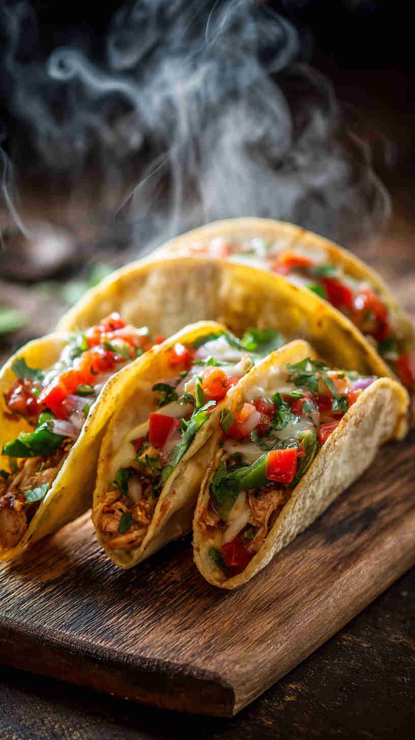 Crockpot Chicken Tacos