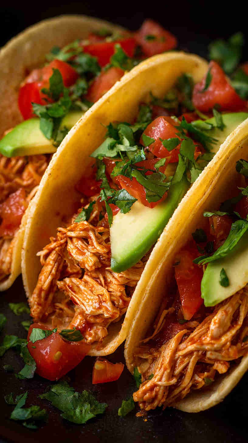 Crockpot Chicken Tacos