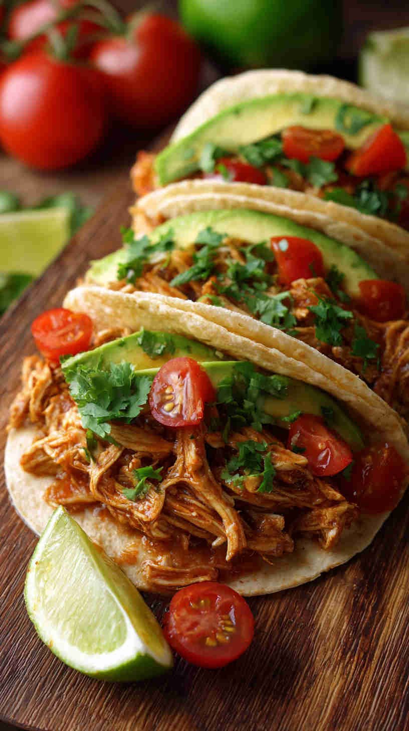 Crockpot Chicken Tacos