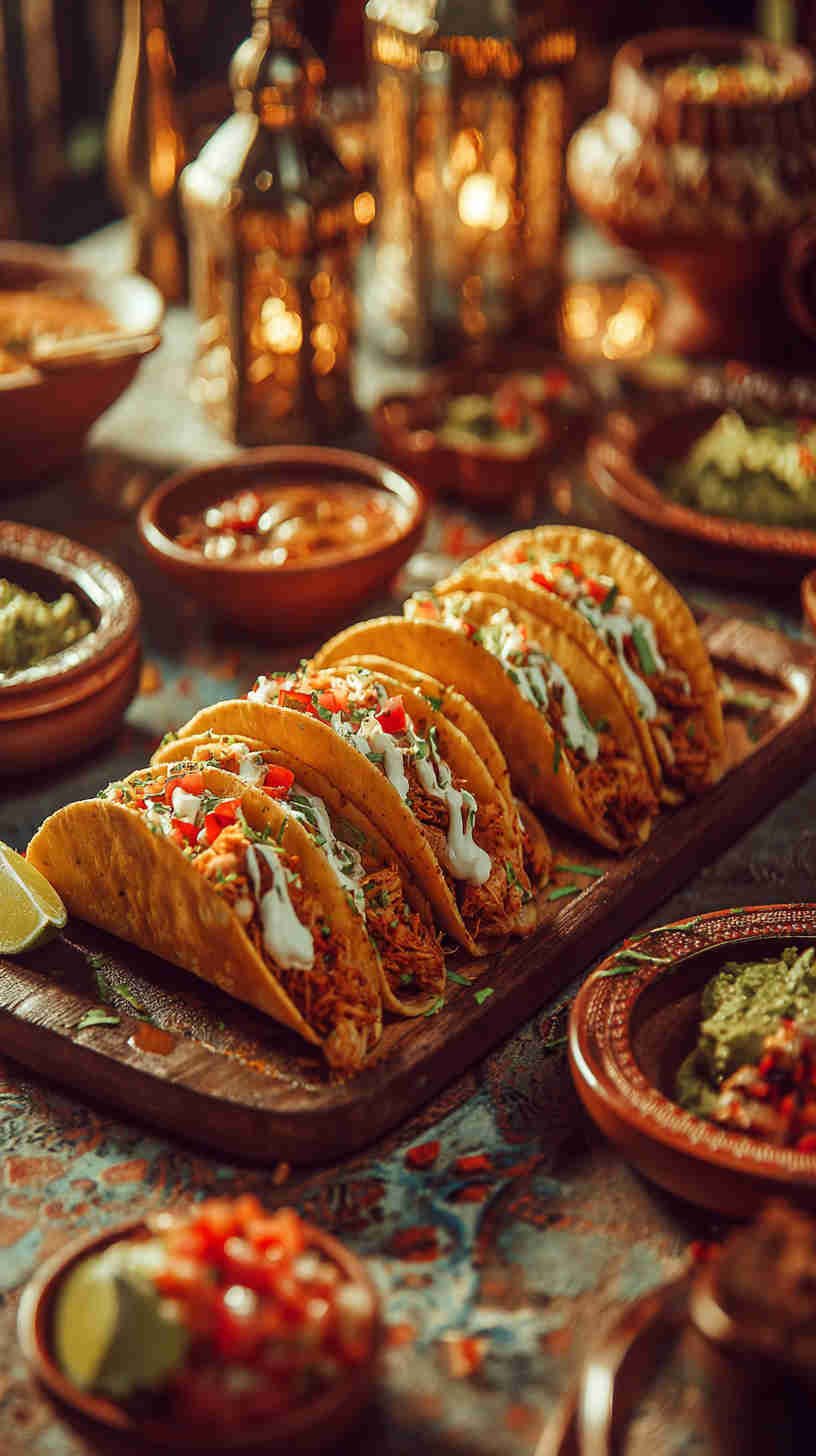 Crockpot Chicken Tacos