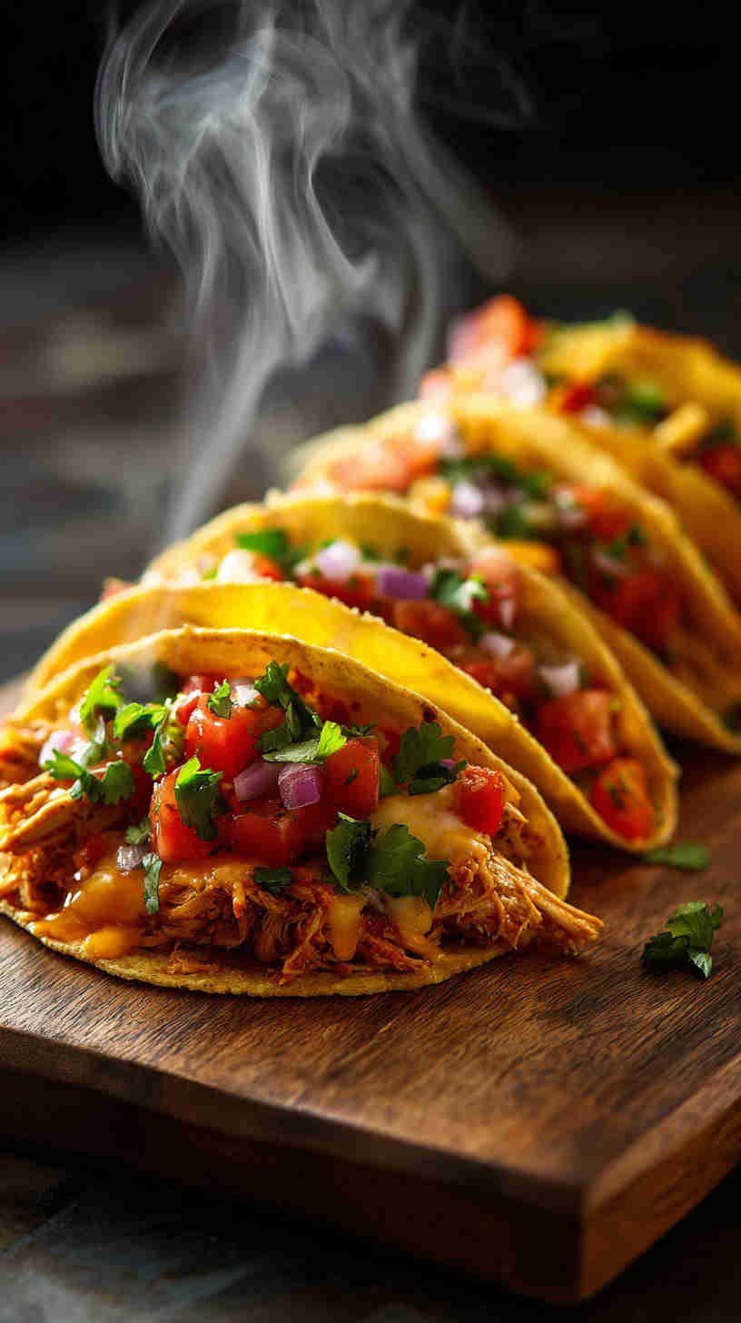 Crockpot Chicken Tacos
