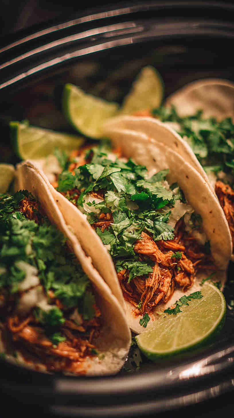 Crockpot Chicken Tacos