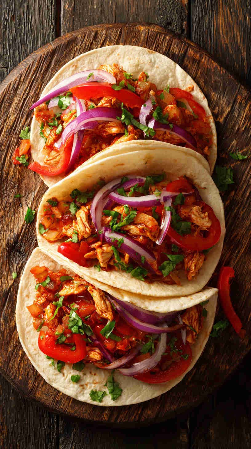 Crockpot Chicken Tacos