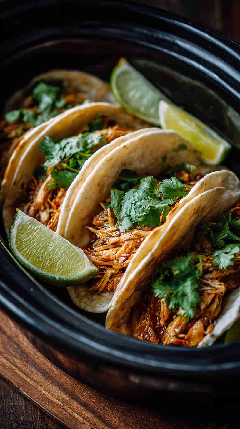 Crockpot Chicken Tacos