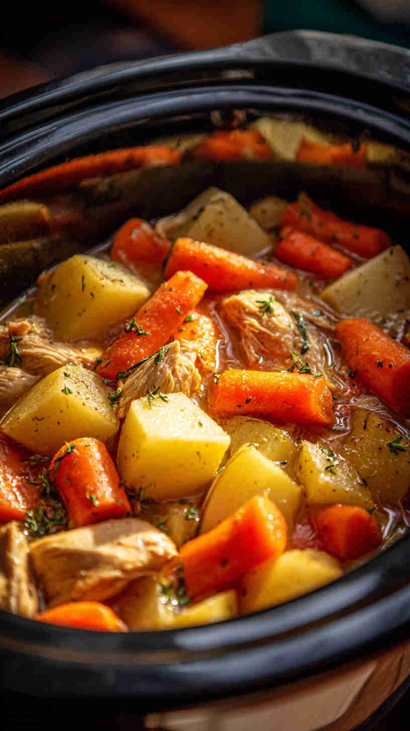 Crockpot Chicken and Vegetable Stew