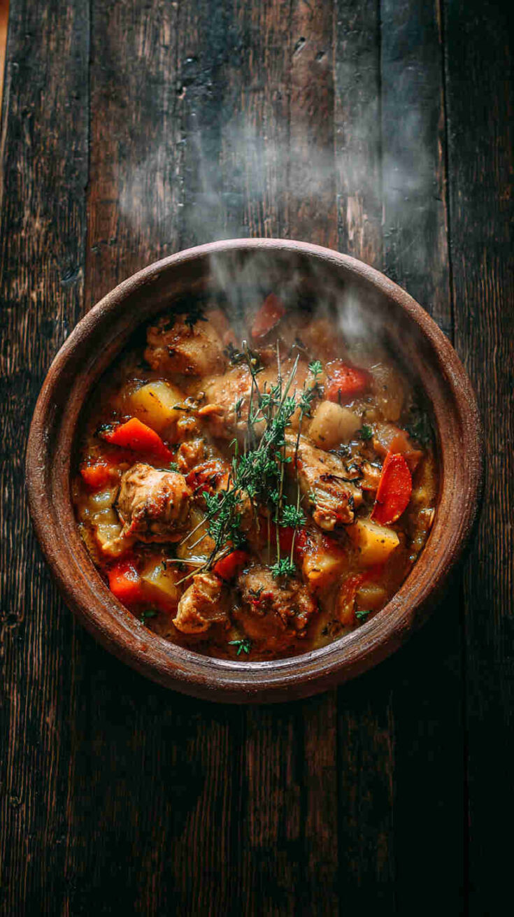 Crockpot Chicken and Vegetable Stew