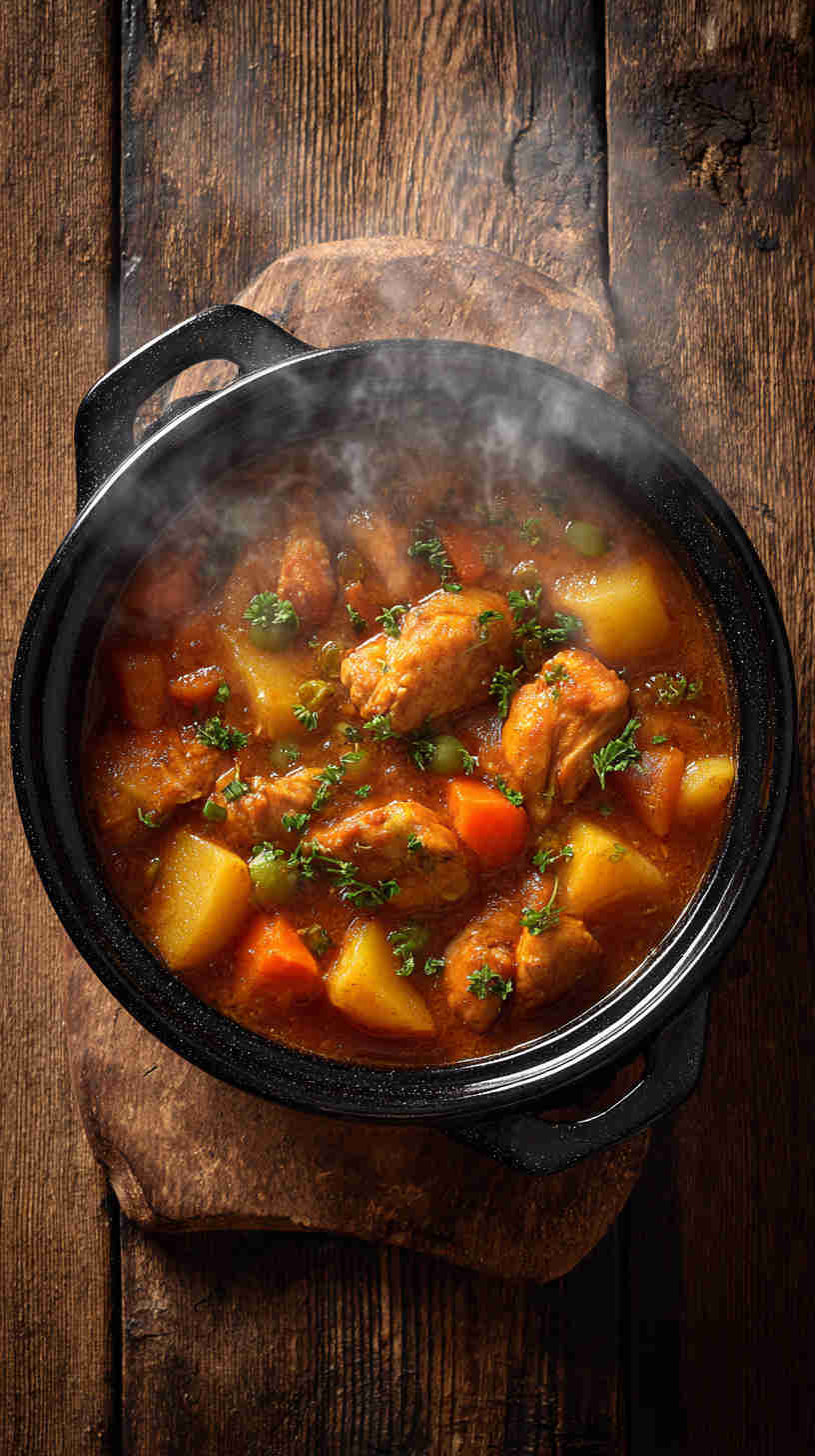 Crockpot Chicken and Vegetable Stew