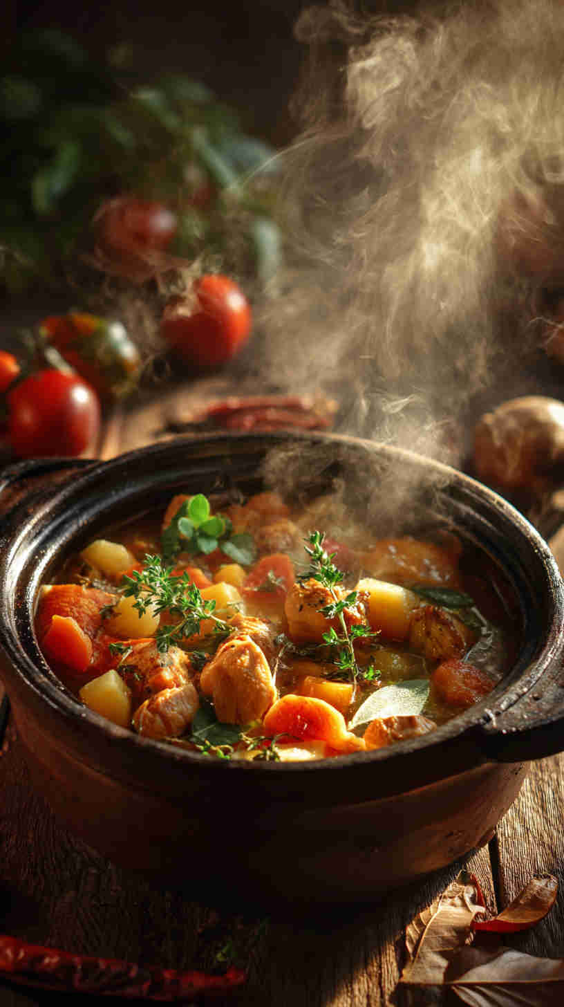 Crockpot Chicken and Vegetable Stew