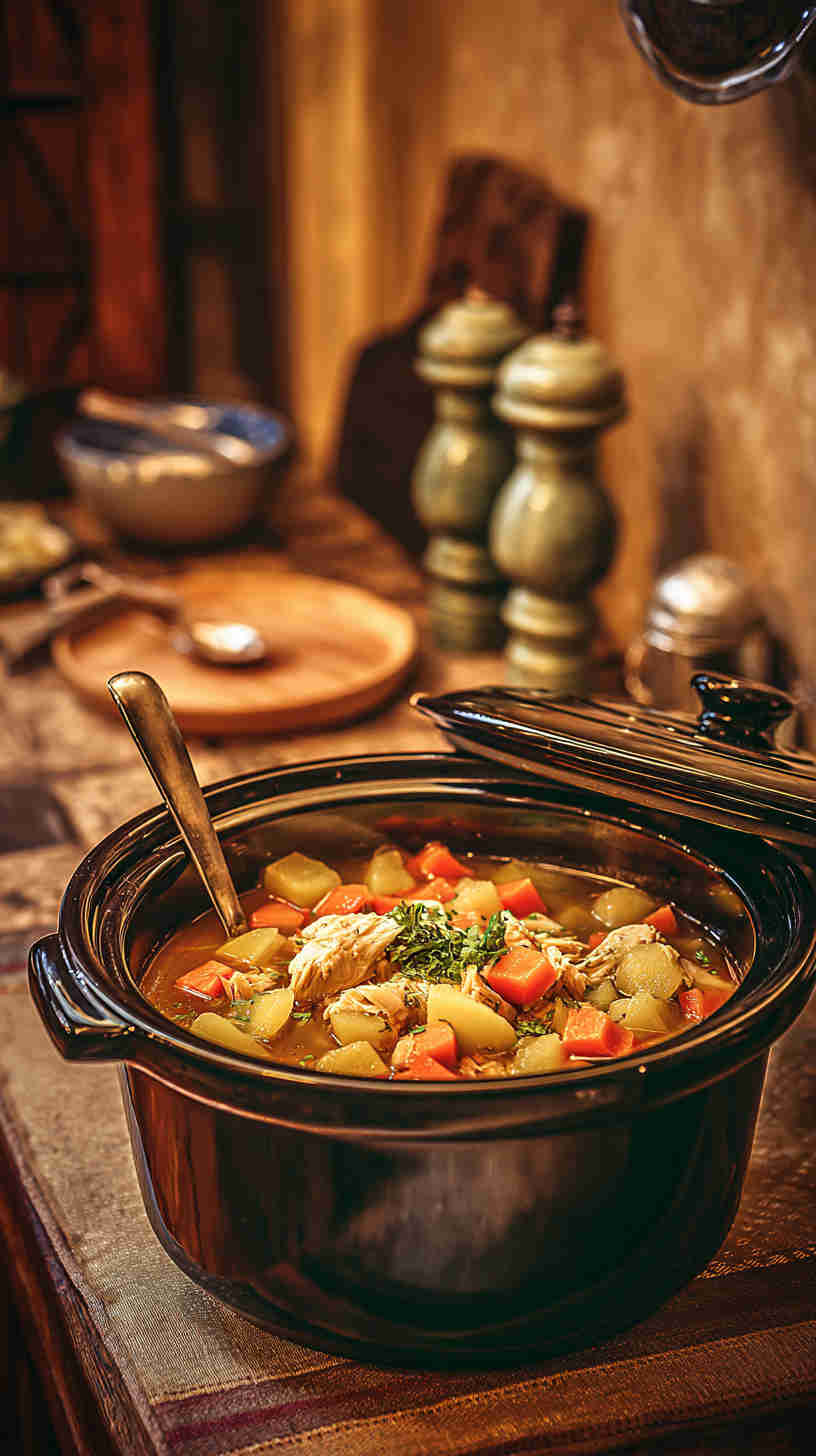 Crockpot Chicken and Vegetable Stew