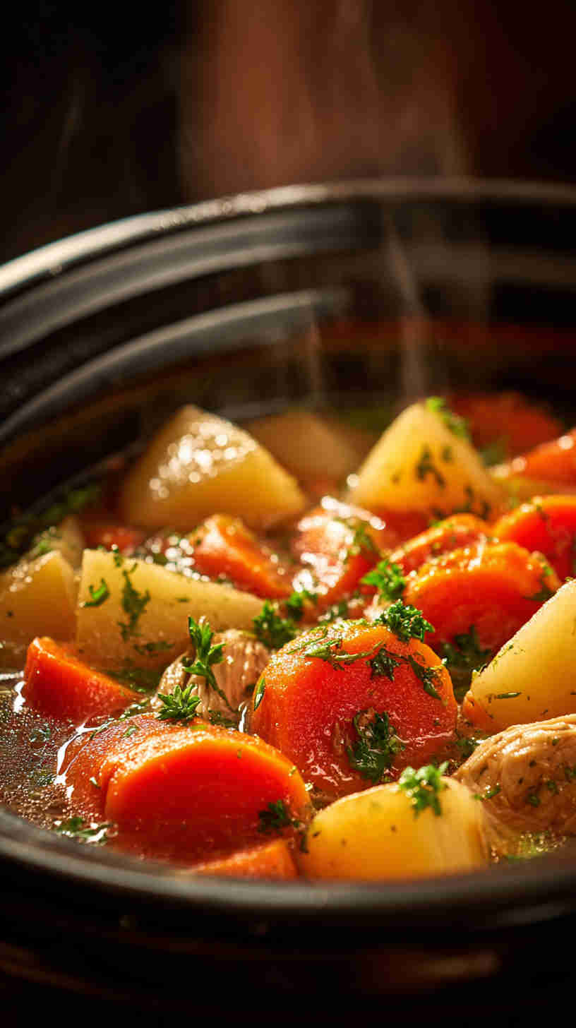 Crockpot Chicken and Vegetable Stew