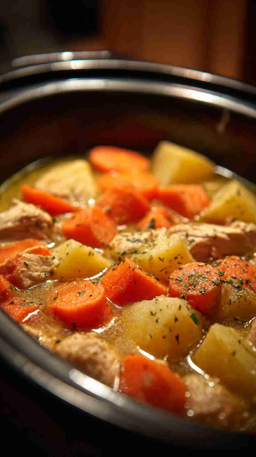 Crockpot Chicken and Vegetable Stew
