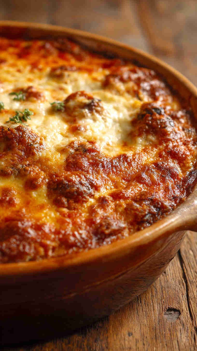 Crockpot Eggplant Parmesan Casserole