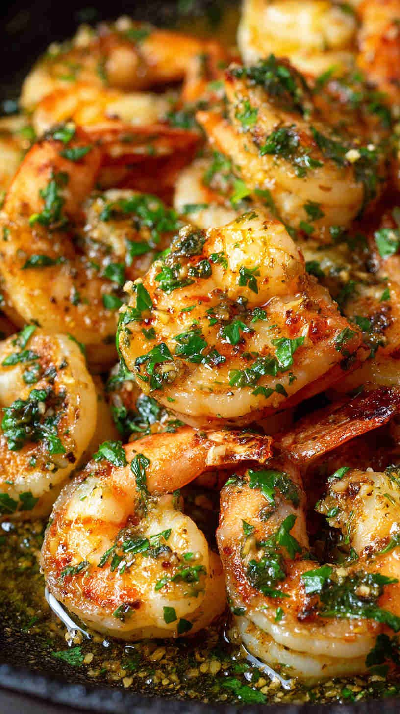 Crockpot Garlic Butter Shrimp