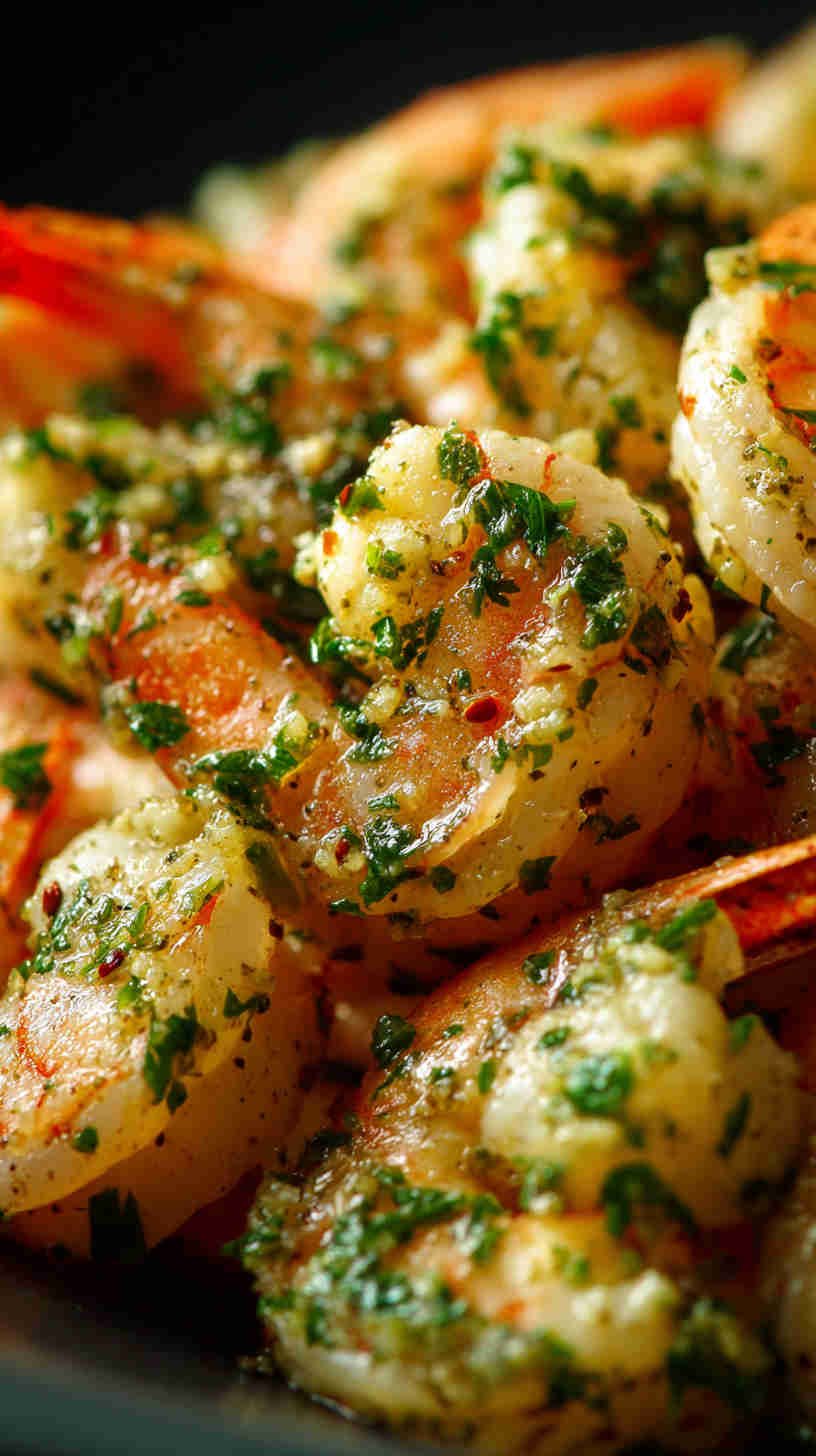Crockpot Garlic Butter Shrimp
