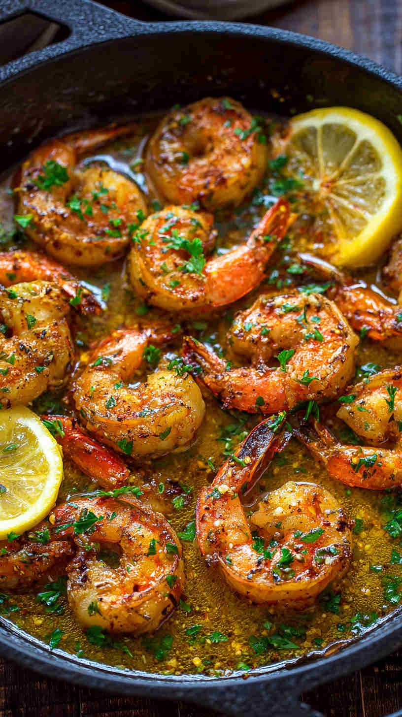 Crockpot Garlic Butter Shrimp
