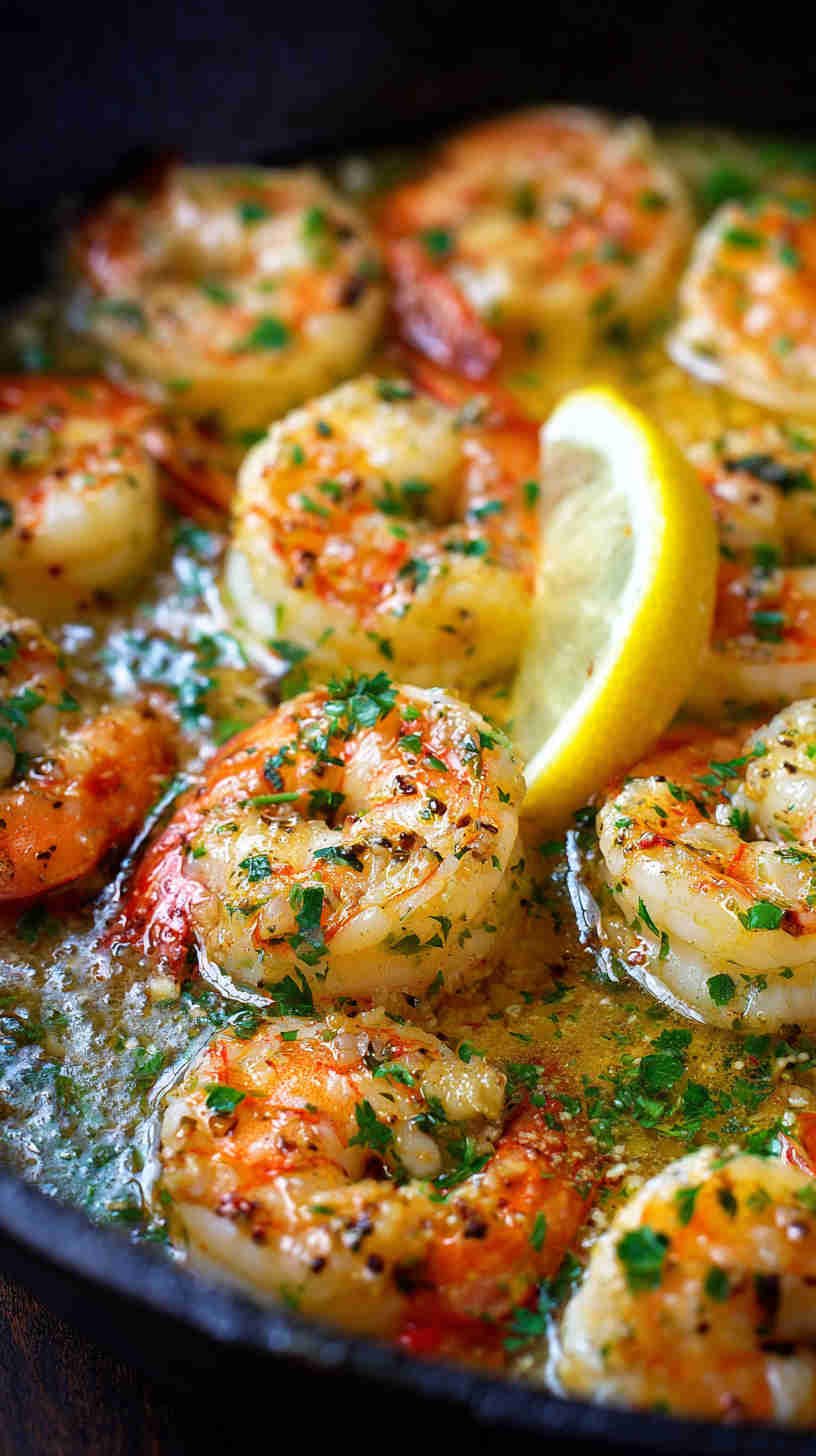 Crockpot Garlic Butter Shrimp