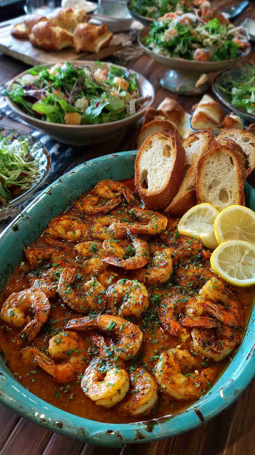 Crockpot Garlic Butter Shrimp