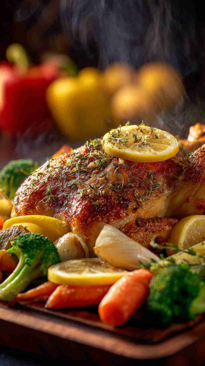 Crockpot Greek Lemon Chicken