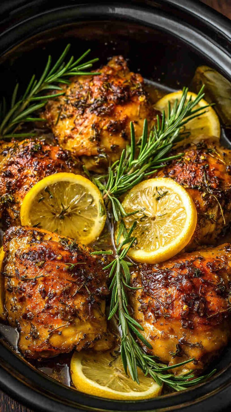 Crockpot Greek Lemon Chicken