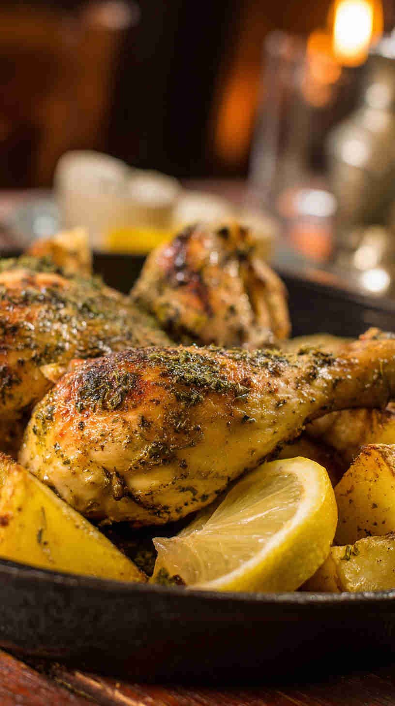 Crockpot Greek Lemon Chicken