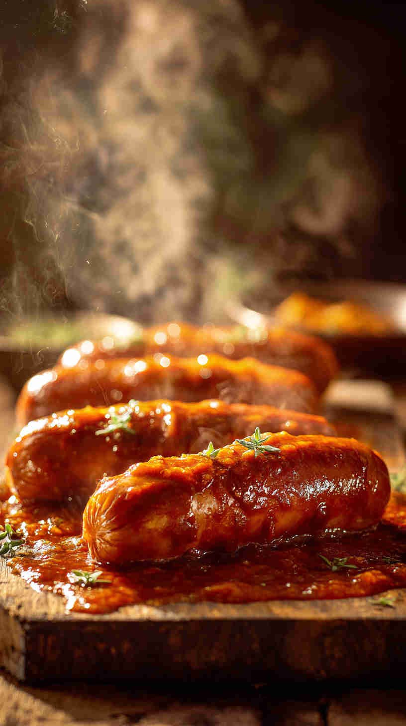 Crockpot Hot Dogs in Sauce