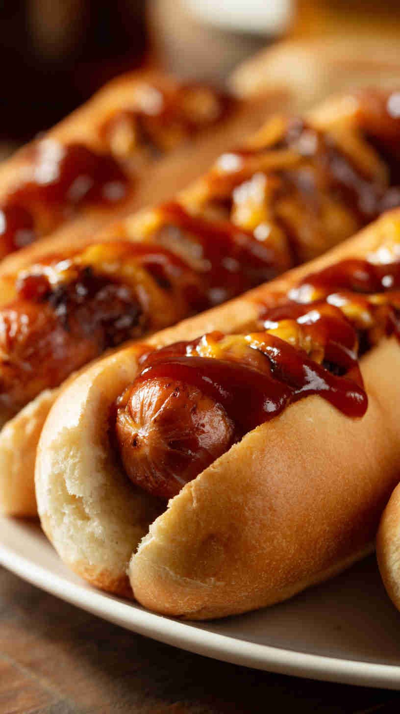 Crockpot Hot Dogs in Sauce