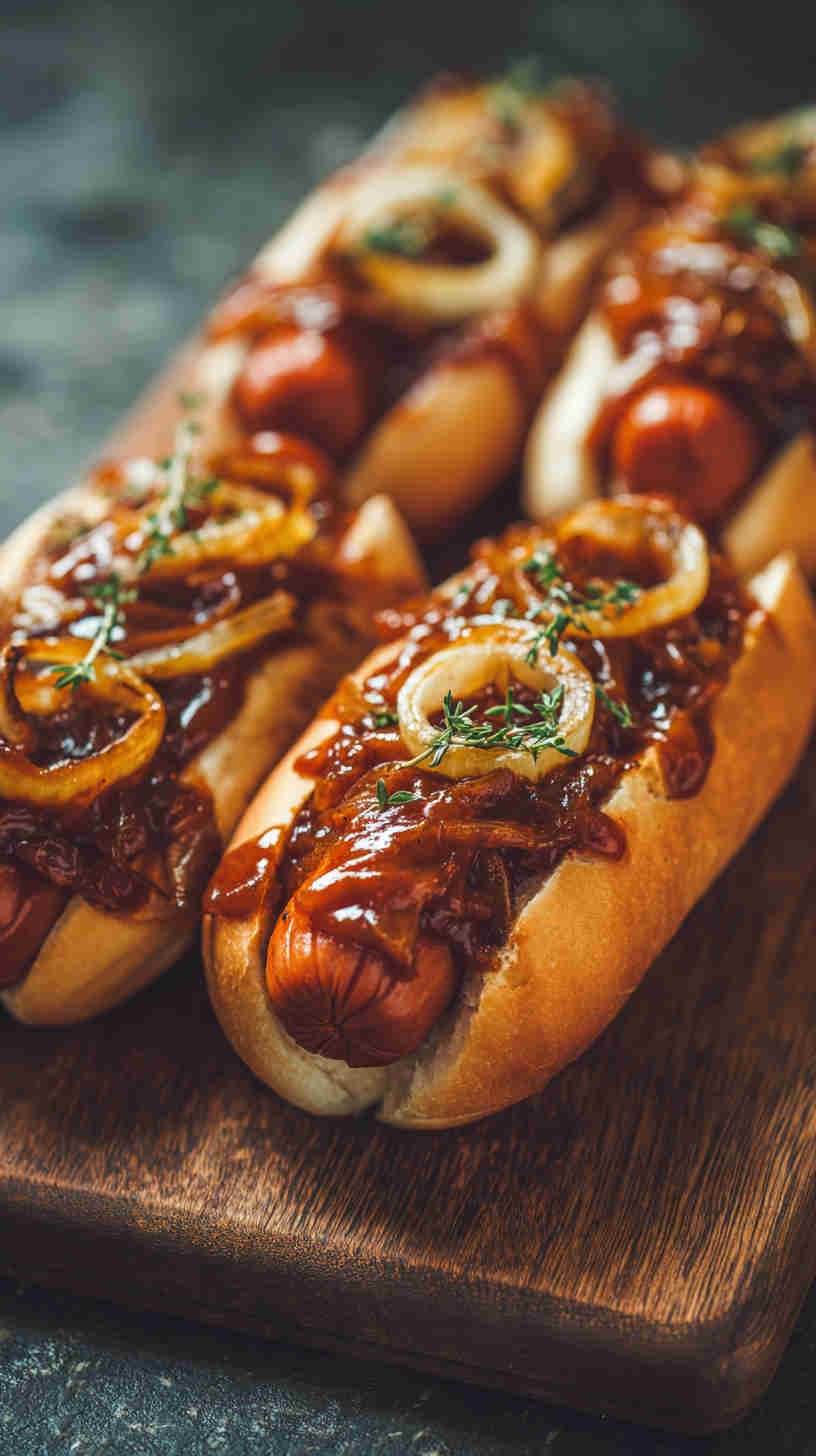 Crockpot Hot Dogs in Sauce