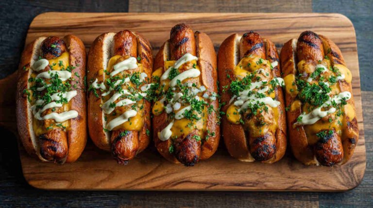 Crockpot Hot Dogs in Sauce