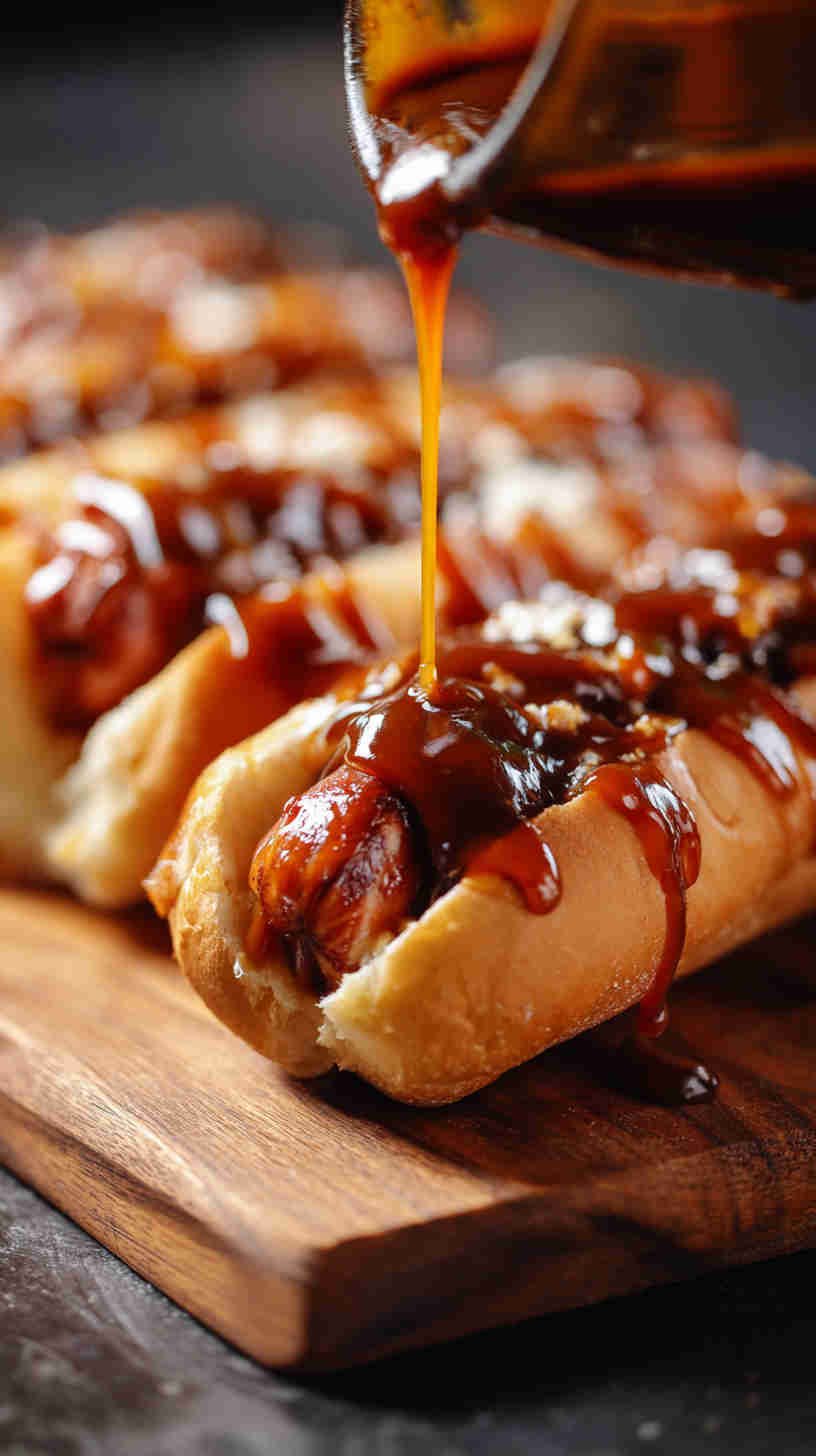 Crockpot Hot Dogs in Sauce