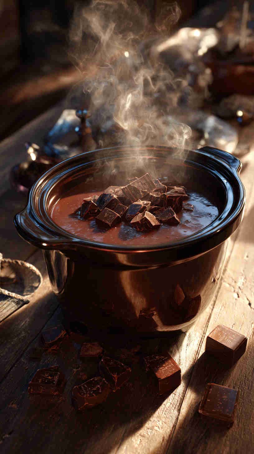 Crockpot Hot Fudge Sauce