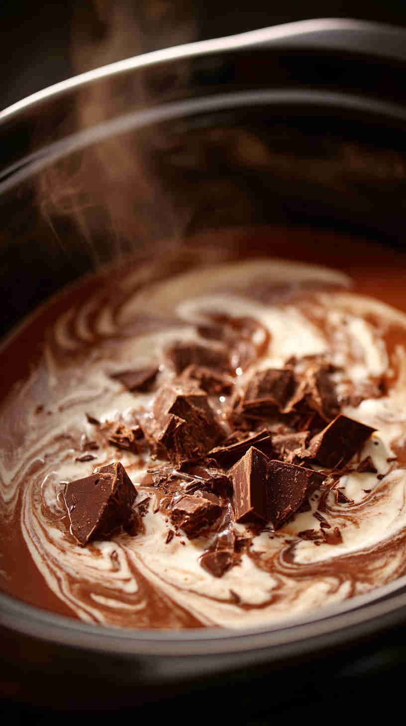 Crockpot Hot Fudge Sauce