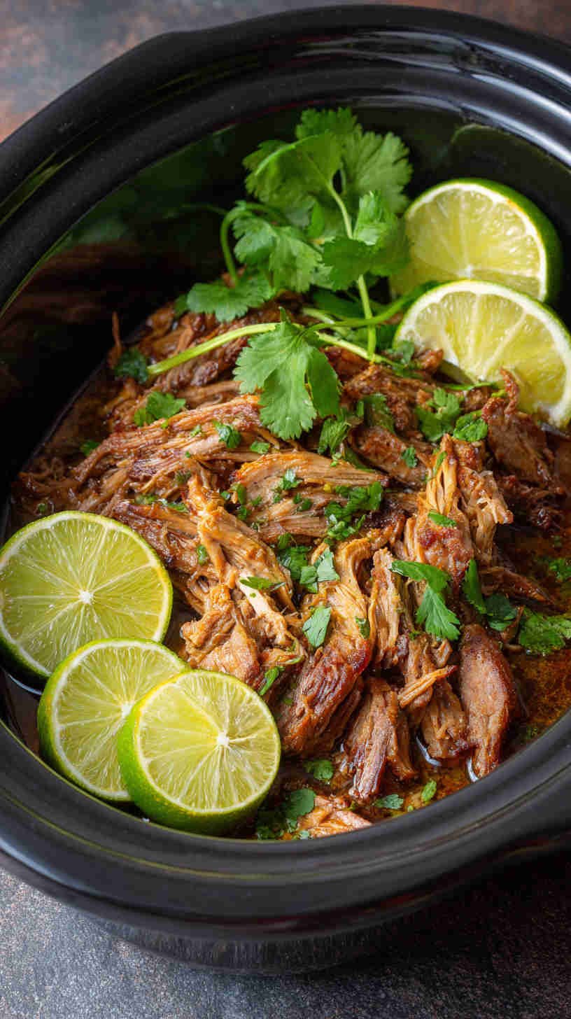 Crockpot Keto BBQ Pork Carnitas