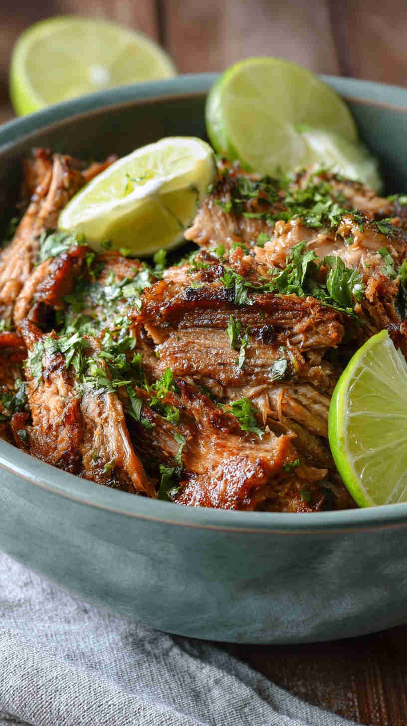 Crockpot Keto BBQ Pork Carnitas