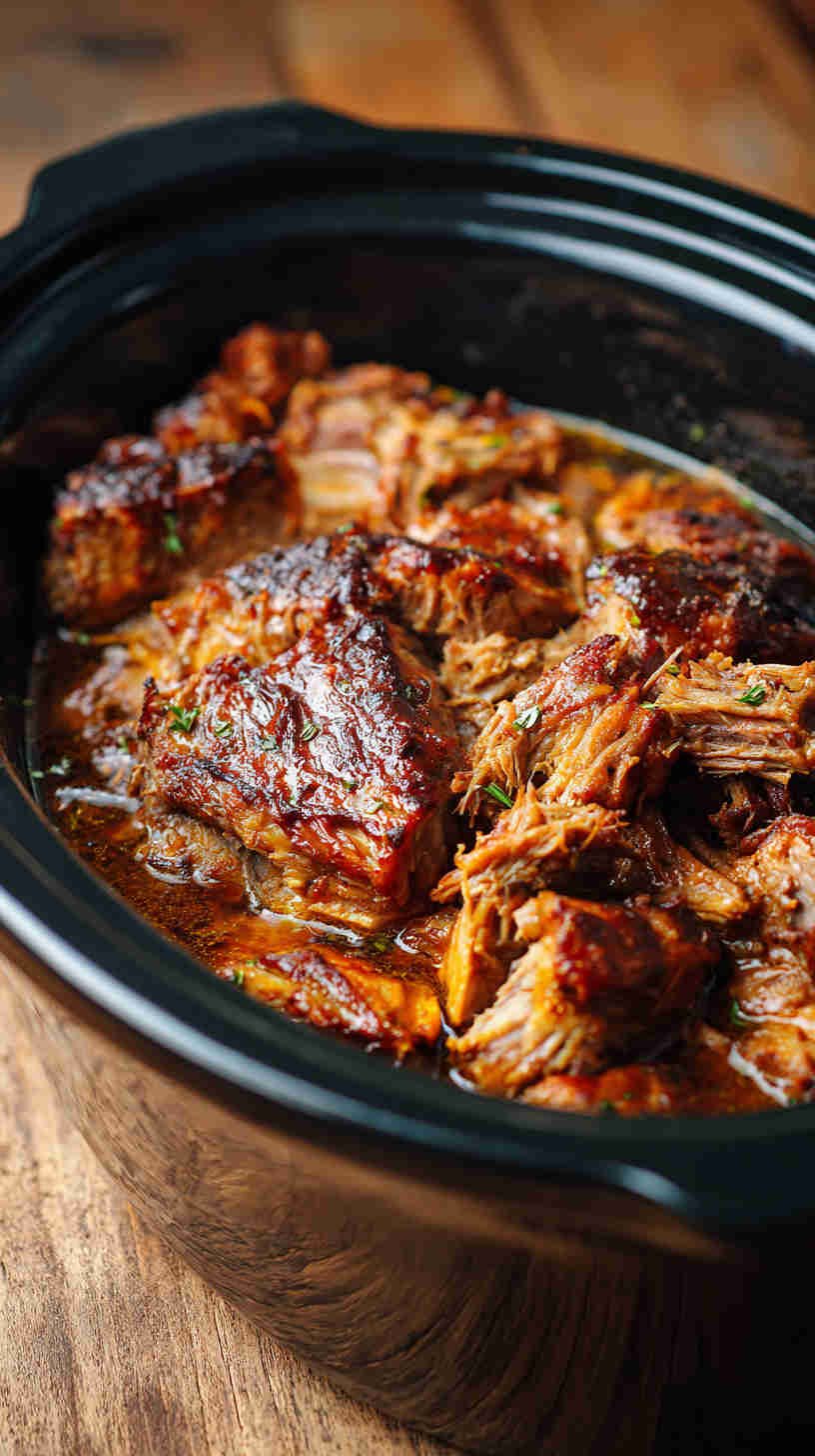 Crockpot Keto BBQ Pork Carnitas