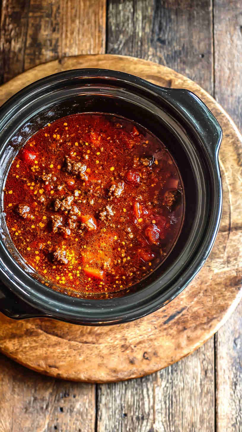 Crockpot Keto Chili without Beans