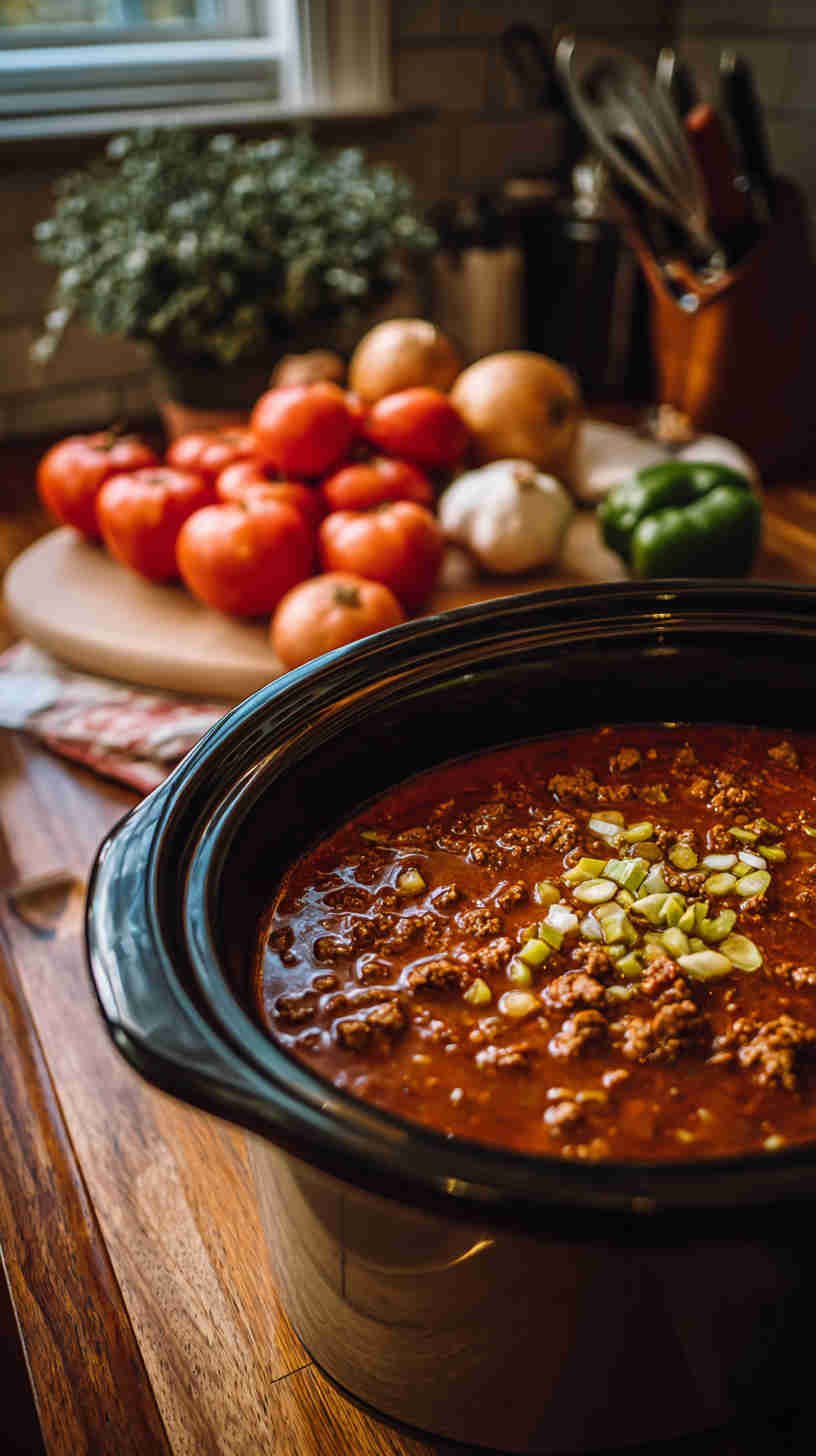 Crockpot Keto Chili without Beans
