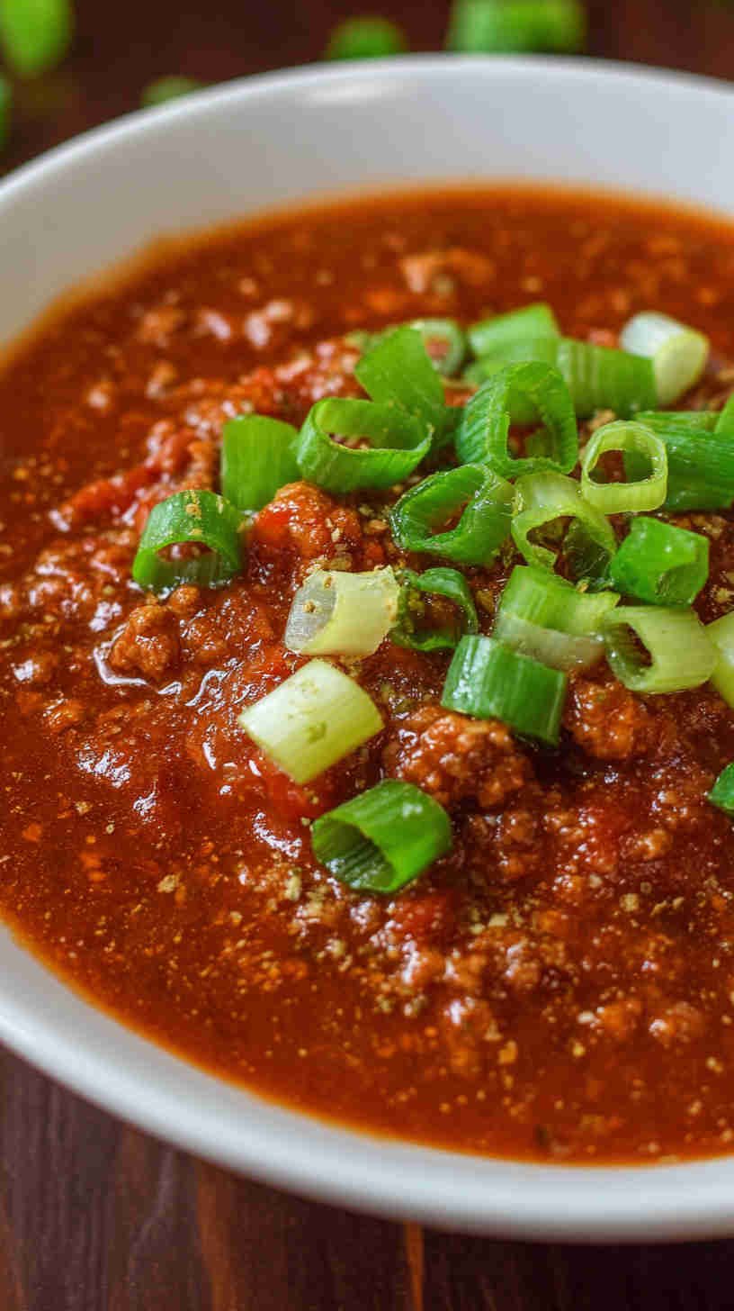 Crockpot Keto Chili without Beans