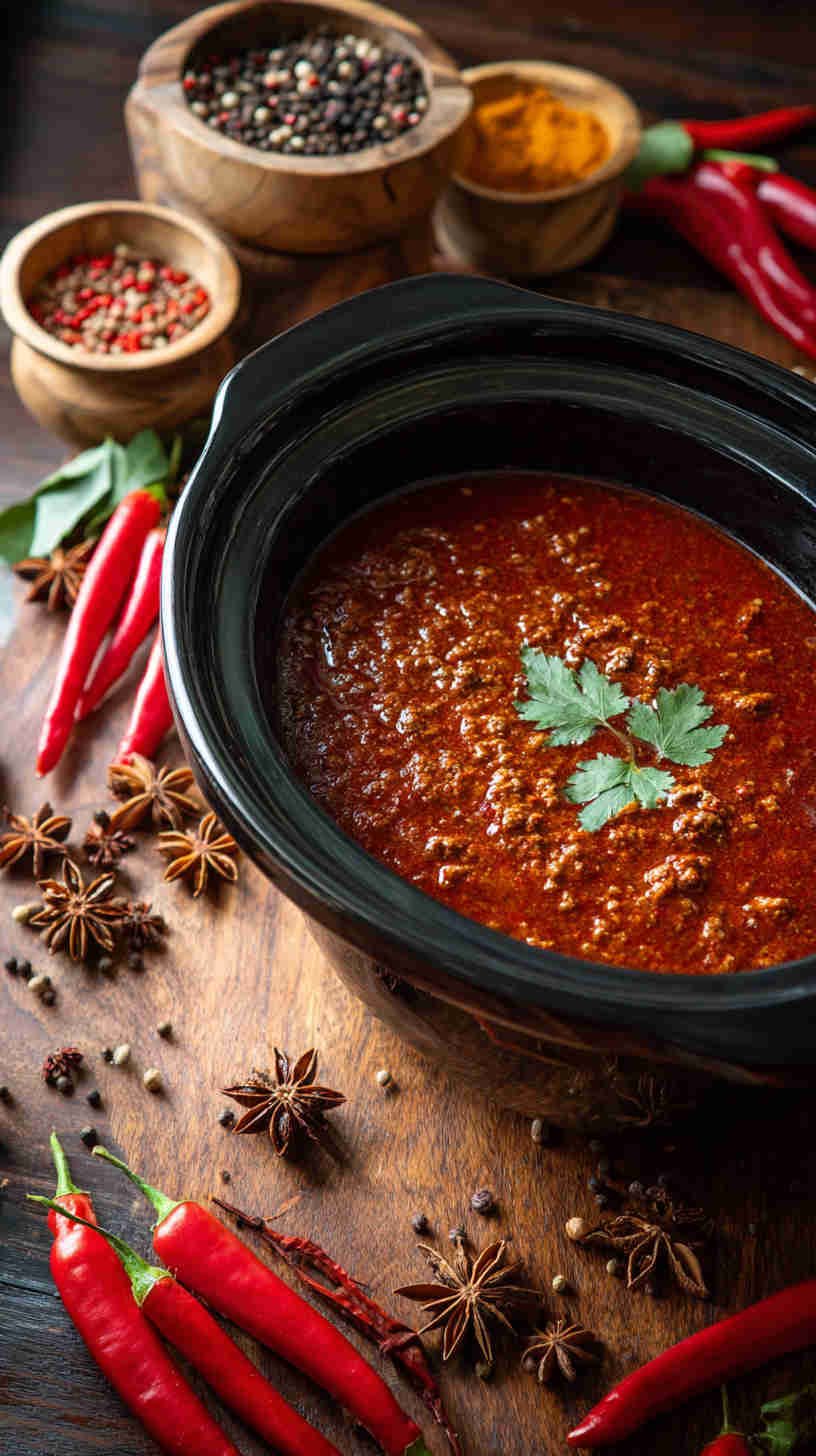 Crockpot Keto Chili without Beans