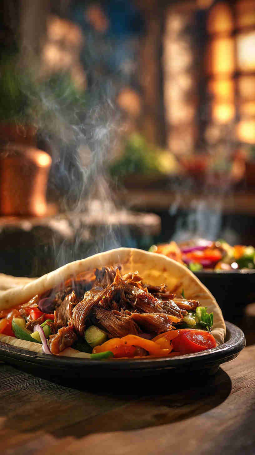 Crockpot Lamb Gyros