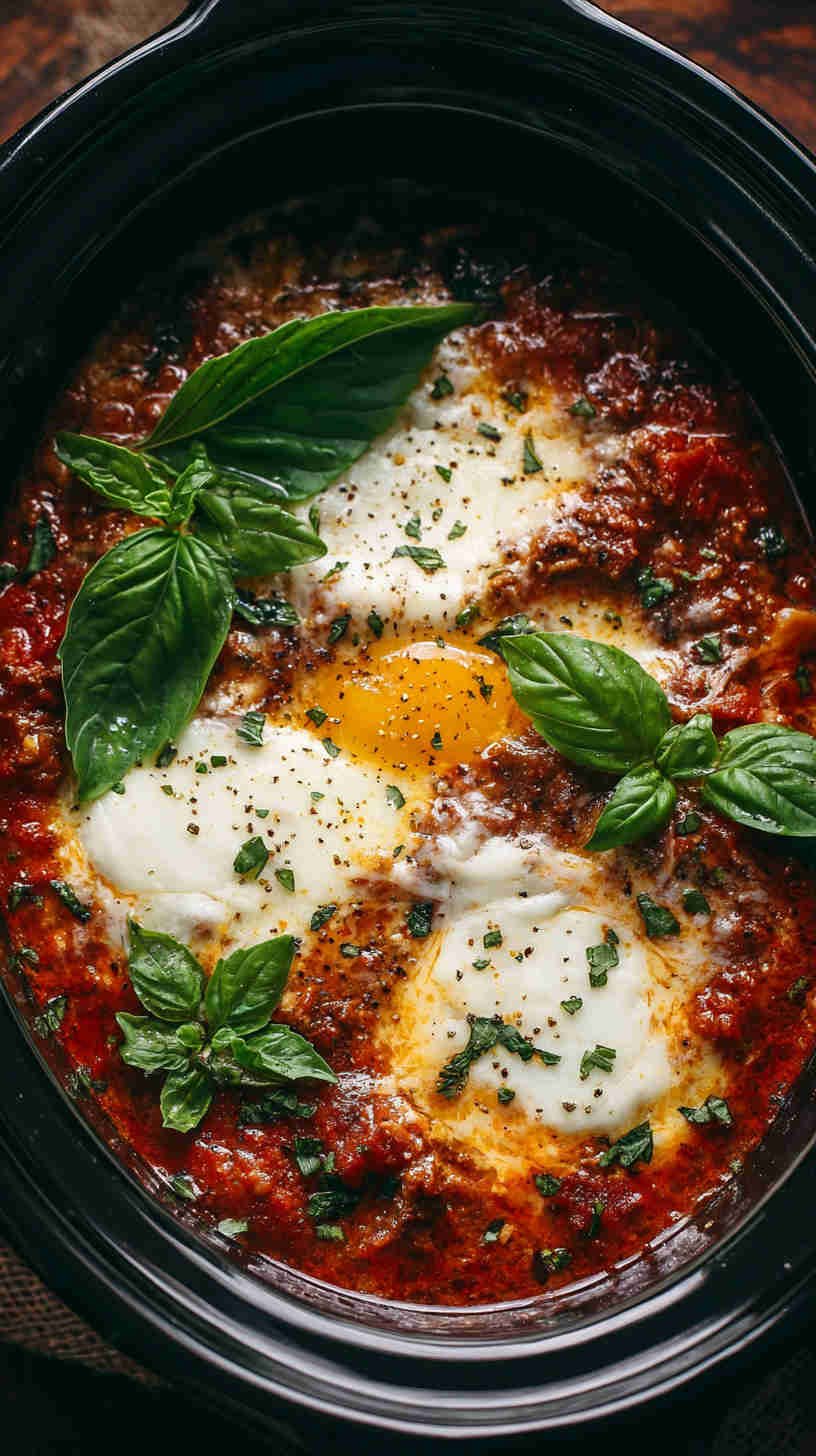 Crockpot Lasagna Soup